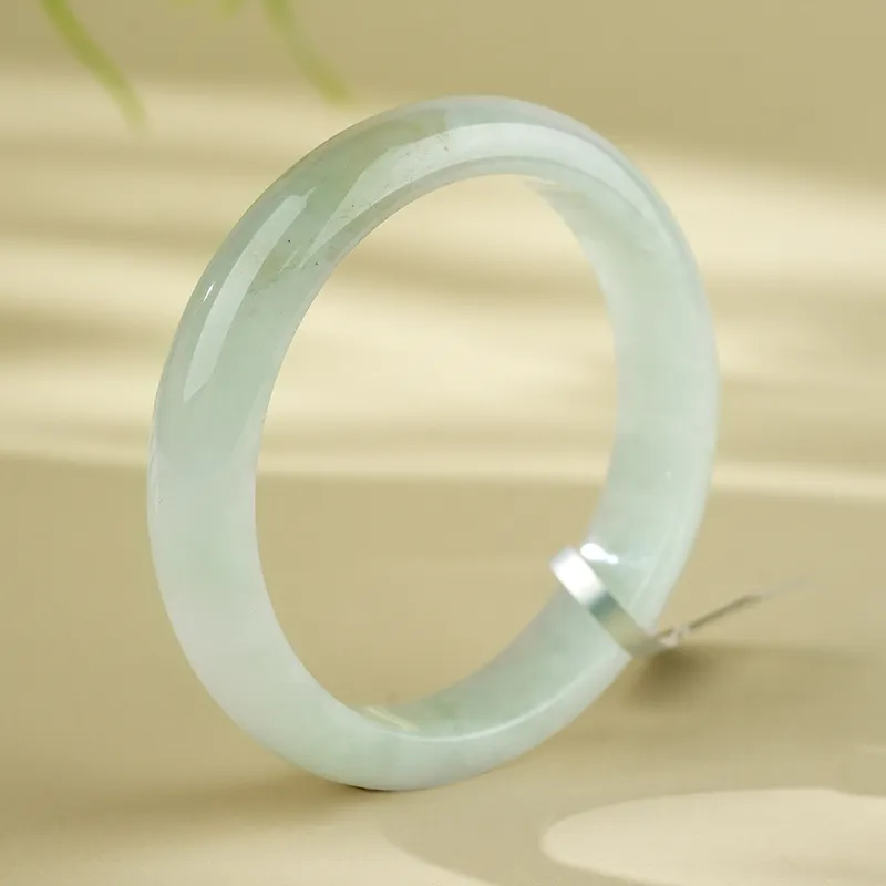 XIAOLIUJADE Glutinous Jade Bangles Women's-1