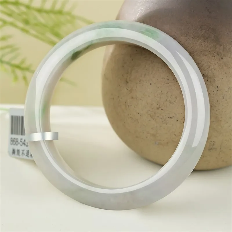 XIAOLIUJADE Ice Glutinous Jadeite Bangles Women's-2