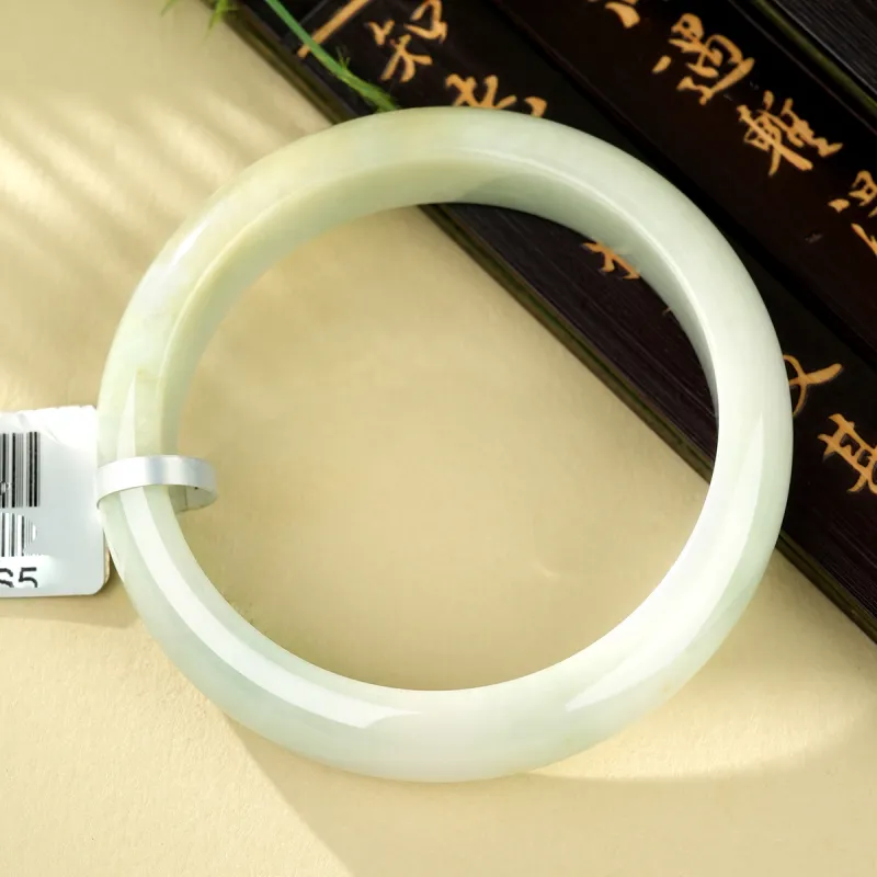 XIAOLIUJADE Ice Glutinous Jadeite Bangles Women's-6