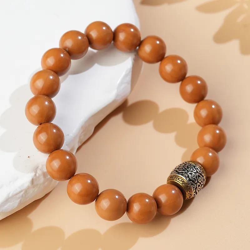 XIAOLIUJADE Monkey Head Walnut Bracelets Men's-3