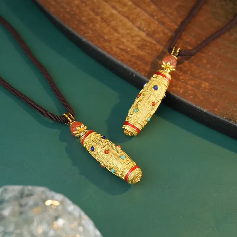 XIAOLIUJADE Southern Red Agate Necklaces Unisex-5