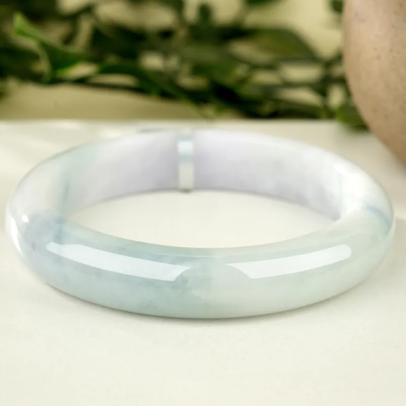 XIAOLIUJADE Glutinous Jade Bangles Women's-2