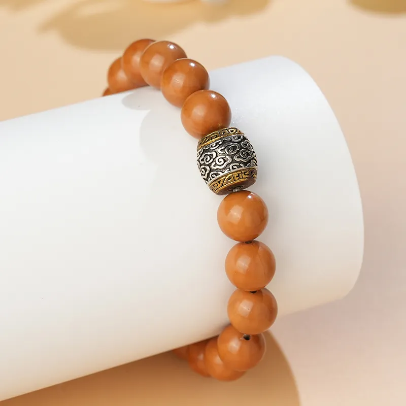 XIAOLIUJADE Monkey Head Walnut Bracelets Men's-1