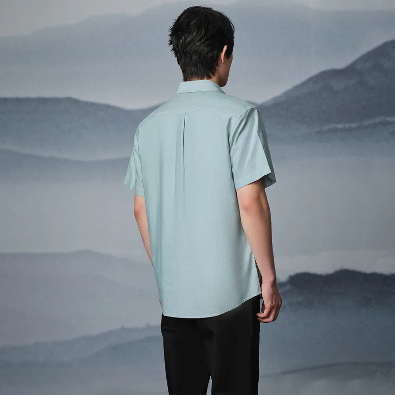 HLA The Mountain Is Not In The High Series Shirt Men's-10