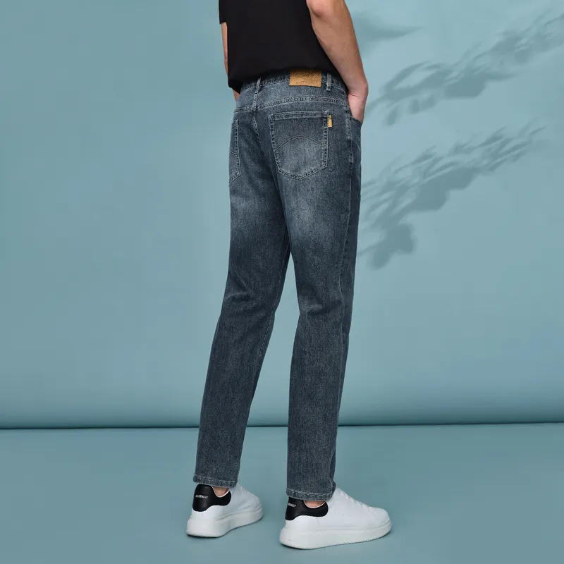 HLA Jeans Men Blue Gray Denim Gradient Medium 50-1