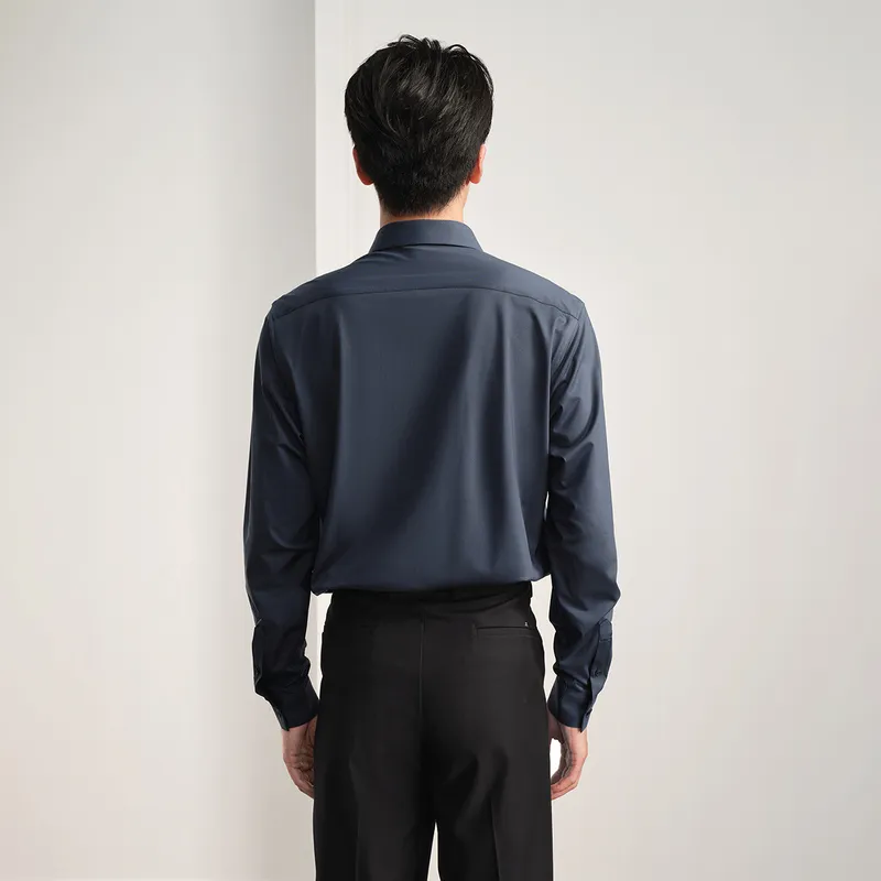 HLA Long Sleeved Fashion Shirt Men's-20