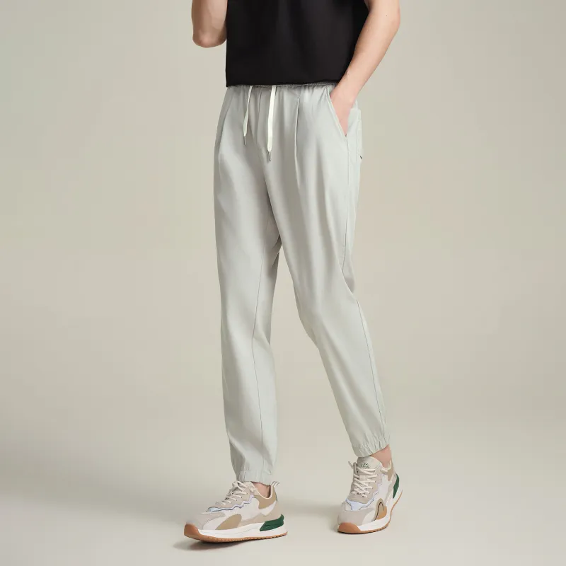 HLA Casual Pants Men Khaki Pattern 30-2