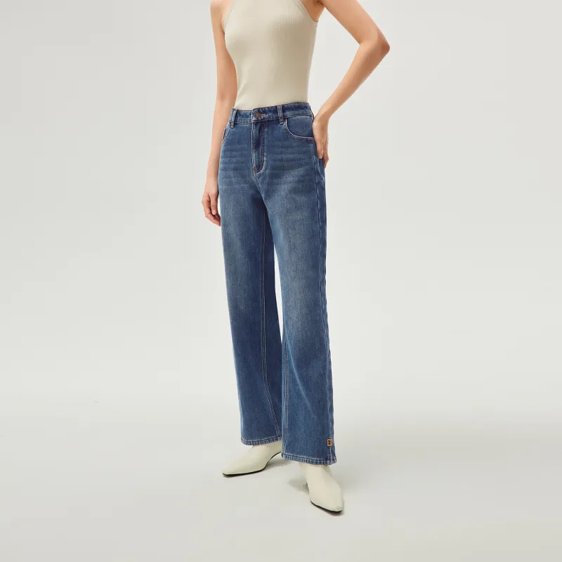 HLA Jeans Women's Blue Gray Denim Gradient-3