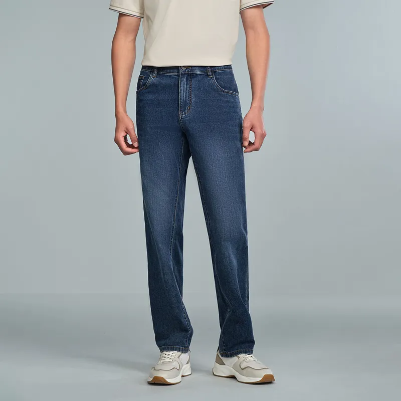 HLA Jeans Men Denim Blue Transitional Color Medium 03-2