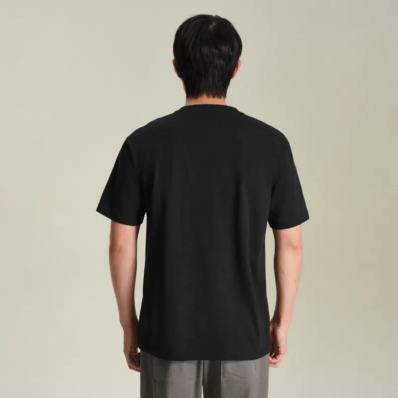 HLA T-Shirt Men's Ecru Pattern F6-6
