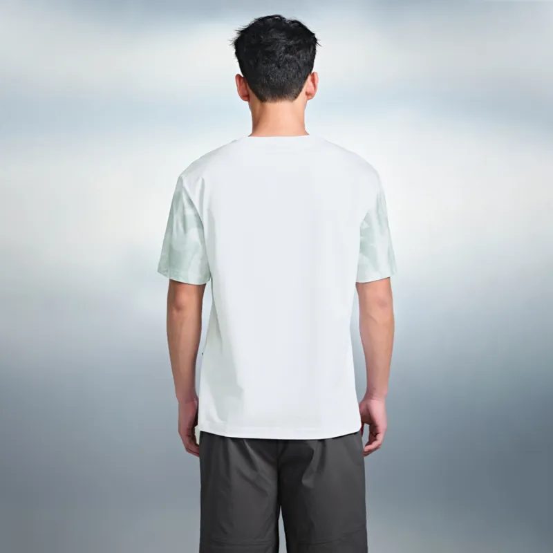 HLA T Shirts Men Ecru Gradient W3-2