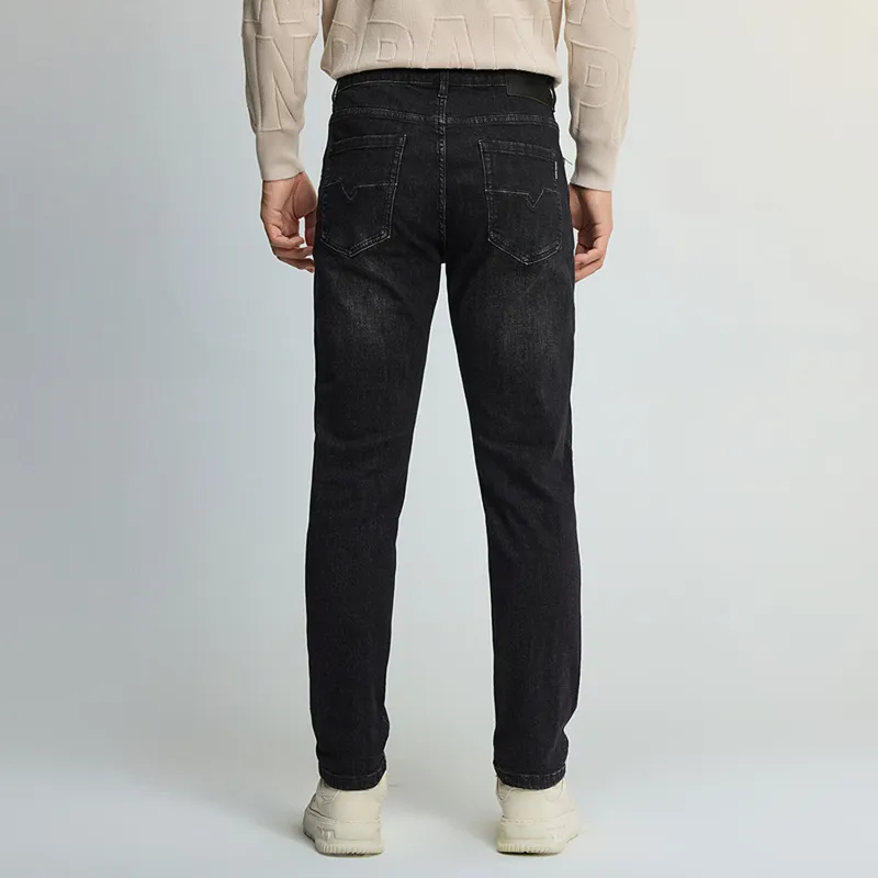 HLA Jeans Men's Black Bull Transition Color-7