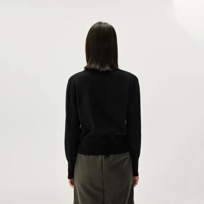HLA FW24 Knitted Fabric Cardigan Women's-4