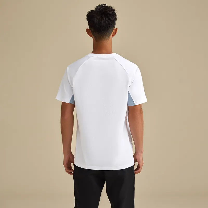 HLA T Shirts Men Bleached Trim X9-2