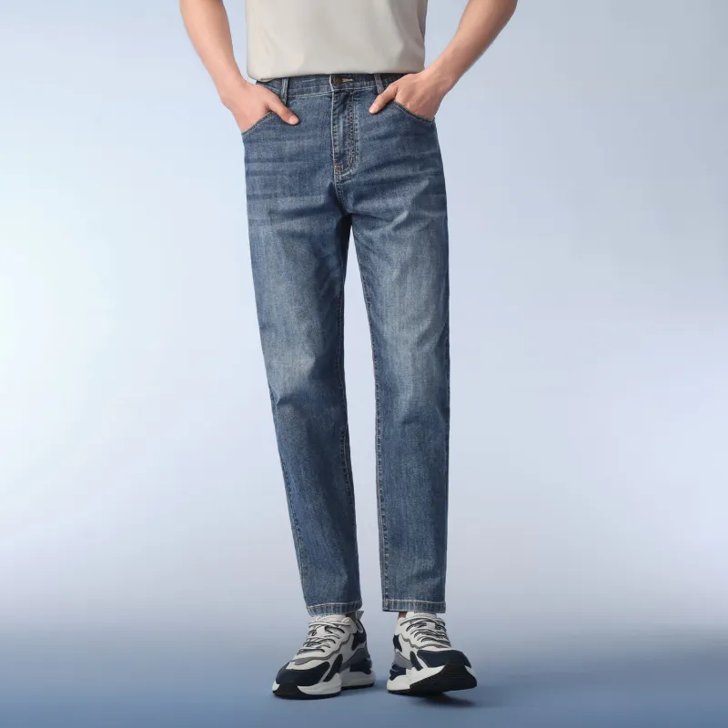 HLA Jeans Men's Blue Gray Denim Gradient-2