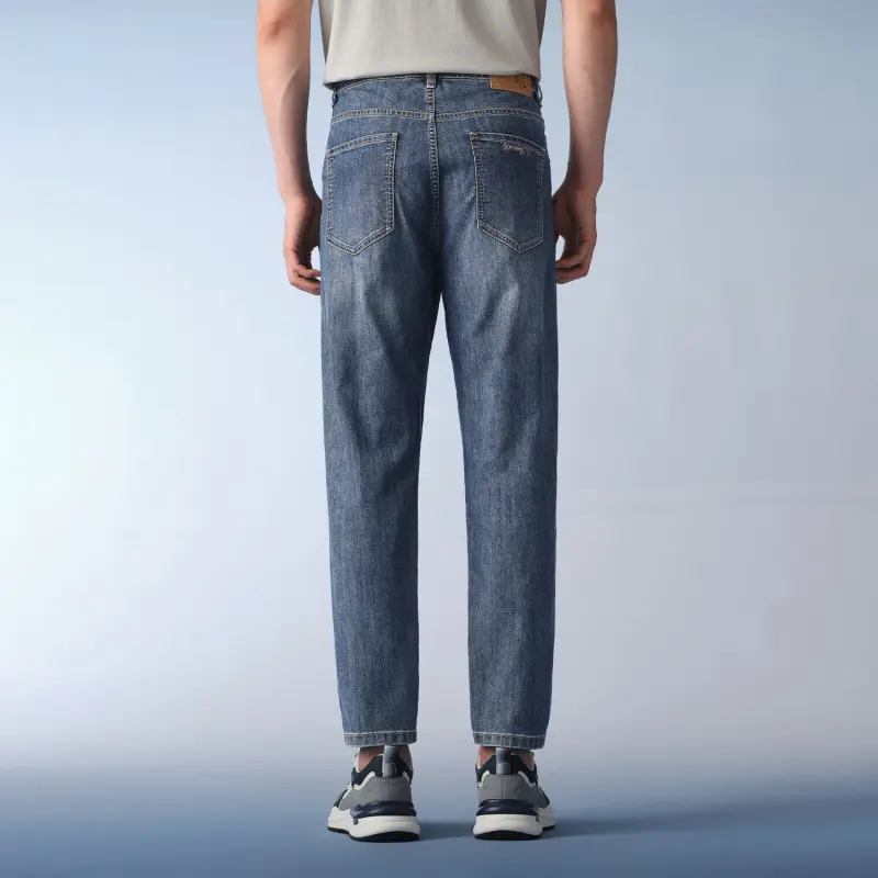 HLA Jeans Men's Blue Gray Denim Gradient-3