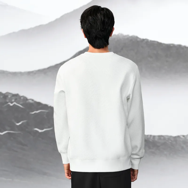 HLA The Mountain Is Not In The High Series Sweatshirt Unisex-3