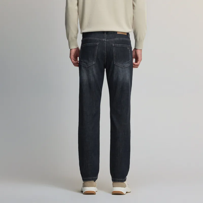 HLA Jeans Men Denim Blue Transition Color Dark 1M-5