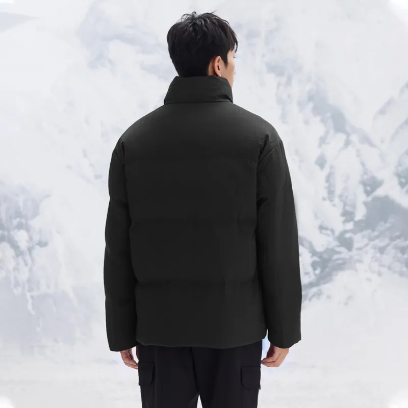 HLA The Mountain Is Not In The High Series Down Jacket Unisex-5