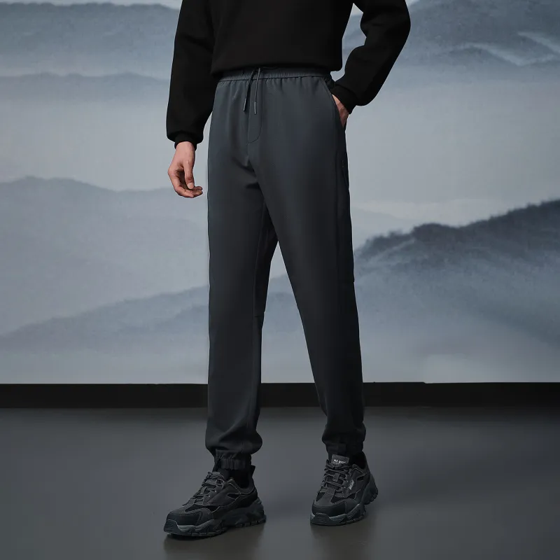 HLA The Mountain Is Not In The High Series Casual Pants Men-2