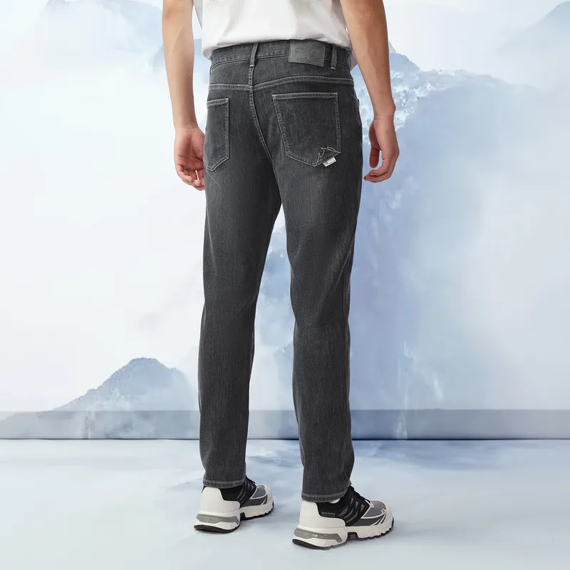 HLA Jeans Men Black Denim Gradient Medium 49-3