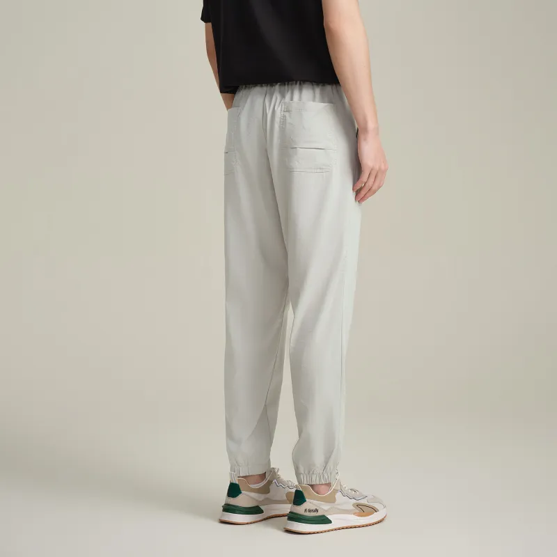HLA Casual Pants Men Khaki Pattern 30-3