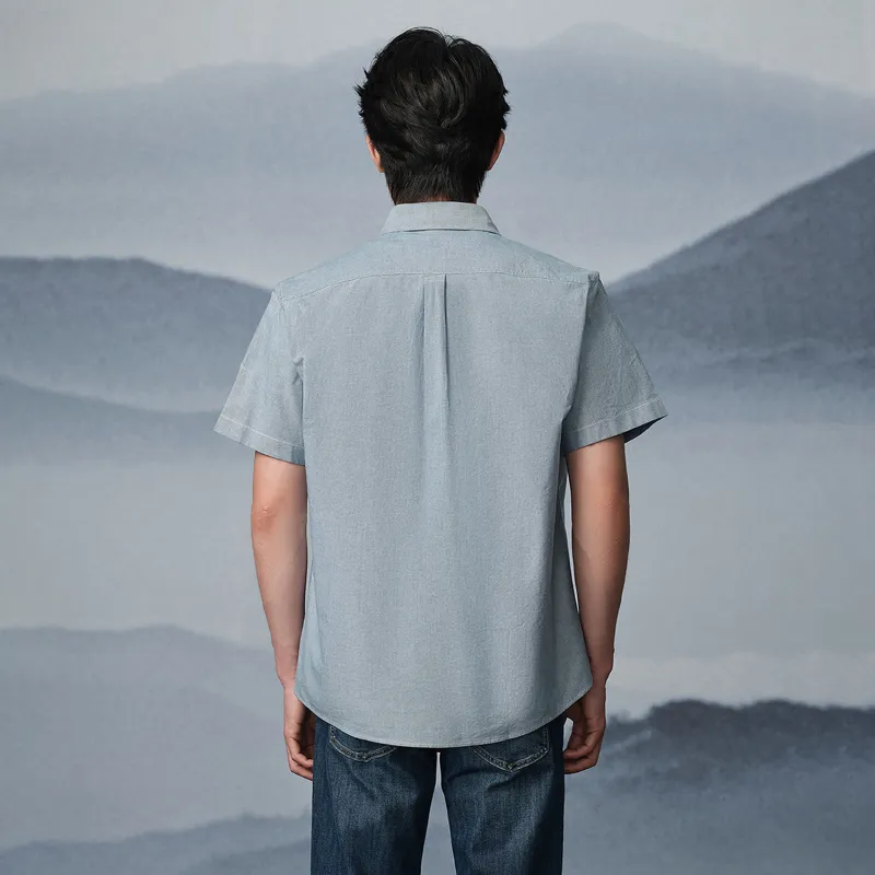 HLA The Mountain Is Not In The High Series Shirt Men's-16