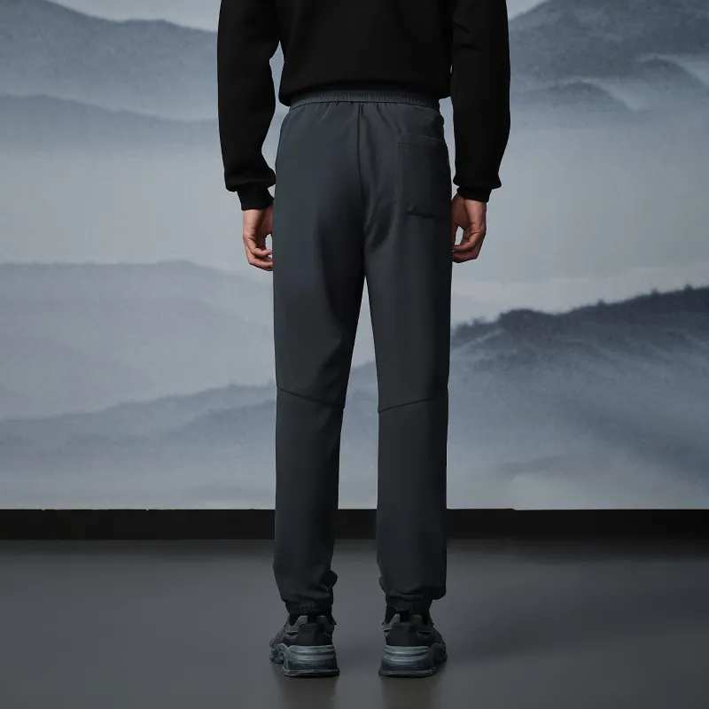 HLA The Mountain Is Not In The High Series Casual Pants Men-3