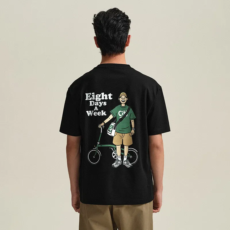 HLA Co authored Series By Artists Short Sleeved T Shirts Men's-2