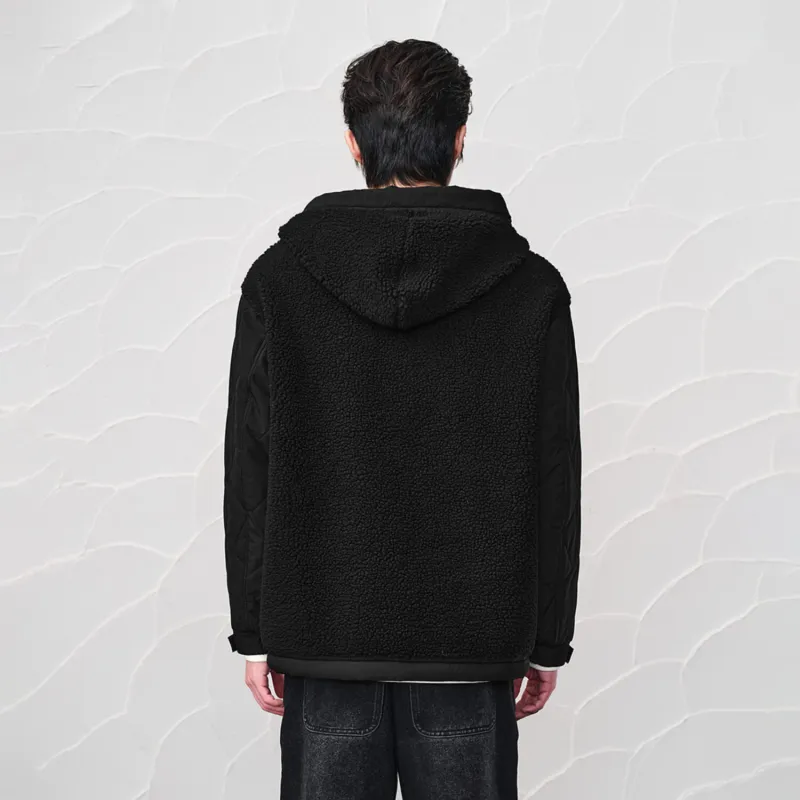 HLA Hooded Individual Stylish Casual Jackets & Coats Men's-4