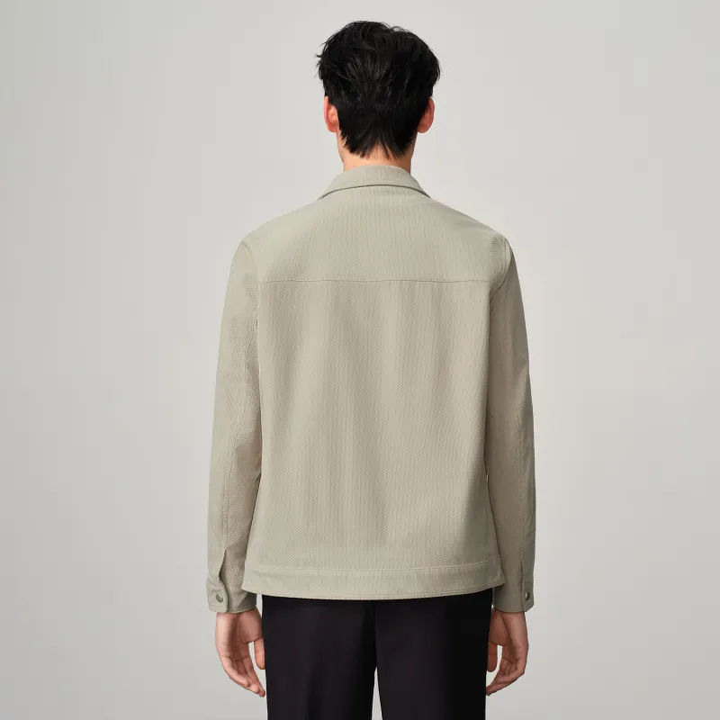 HLA Jackets Men Khaki A8-2