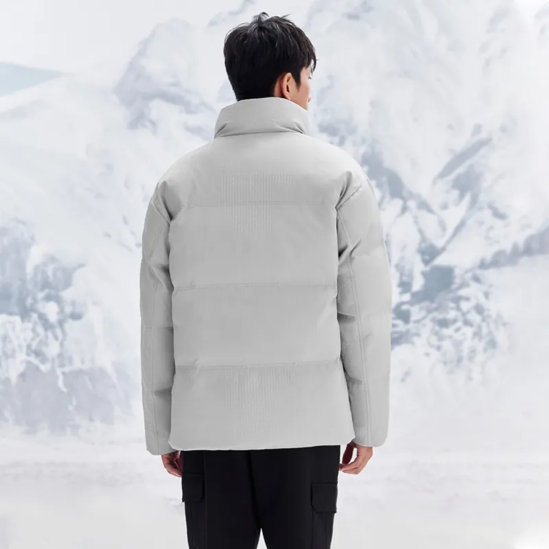 HLA The Mountain Is Not In The High Series Down Jacket Unisex-2