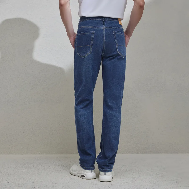 HLA Jeans Men Denim Blue Transitional Color Dark 05-3