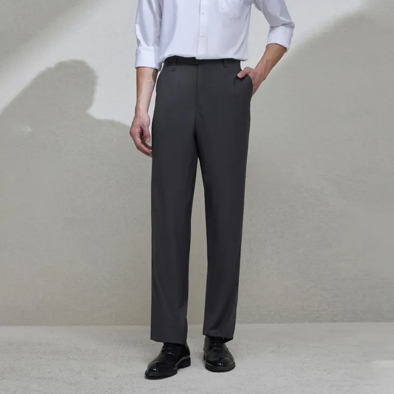 HLA Casual Pants Men Medium Gray 06-2