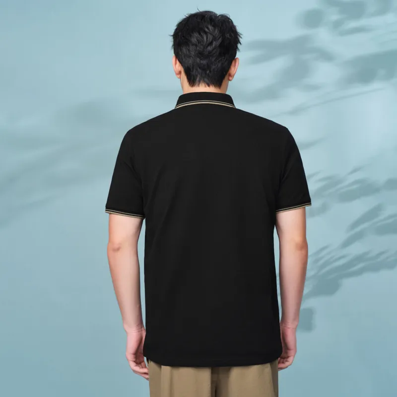 HLA Chinese Dragon Series Polo Shirt Men's-7