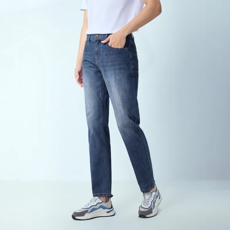 HLA Jeans Men Denim Blue Transition Color Light 13-3