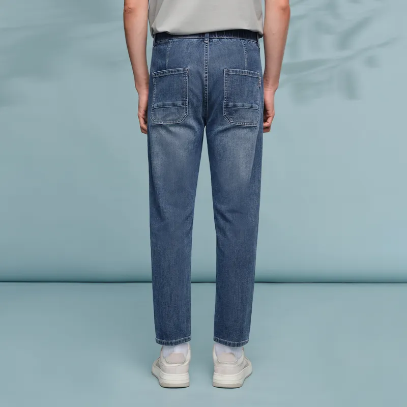 HLA Jeans Men Blue Gray Denim Gradient Medium 16-3
