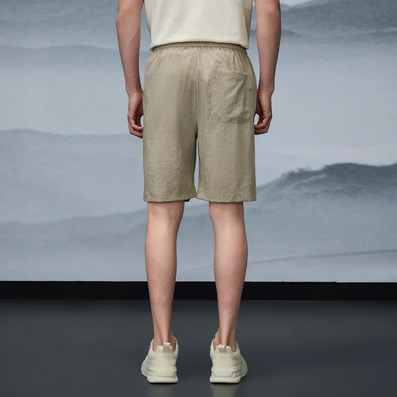 HLA The Mountain Is Not In The High Series Casual Shorts Men's-3
