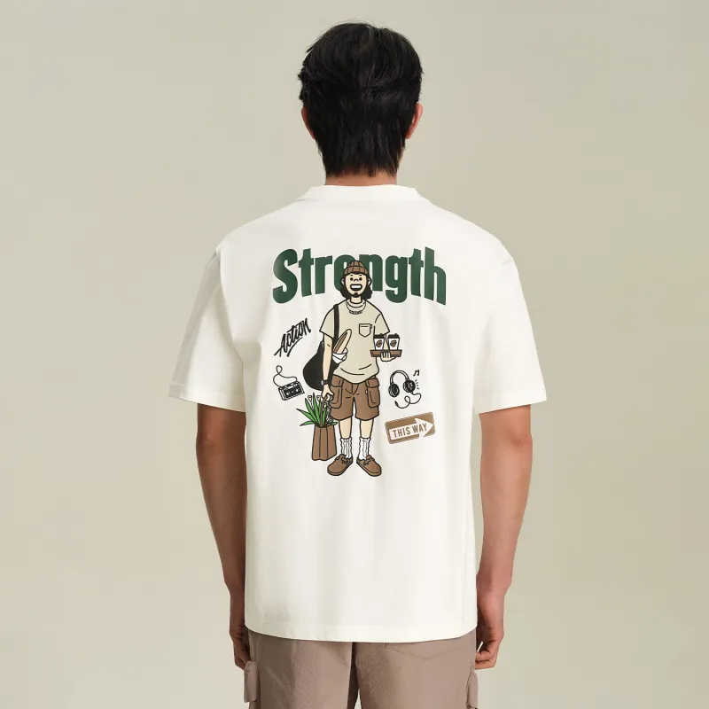 HLA Co authored Series By Artists Short Sleeved T Shirts Men's-4