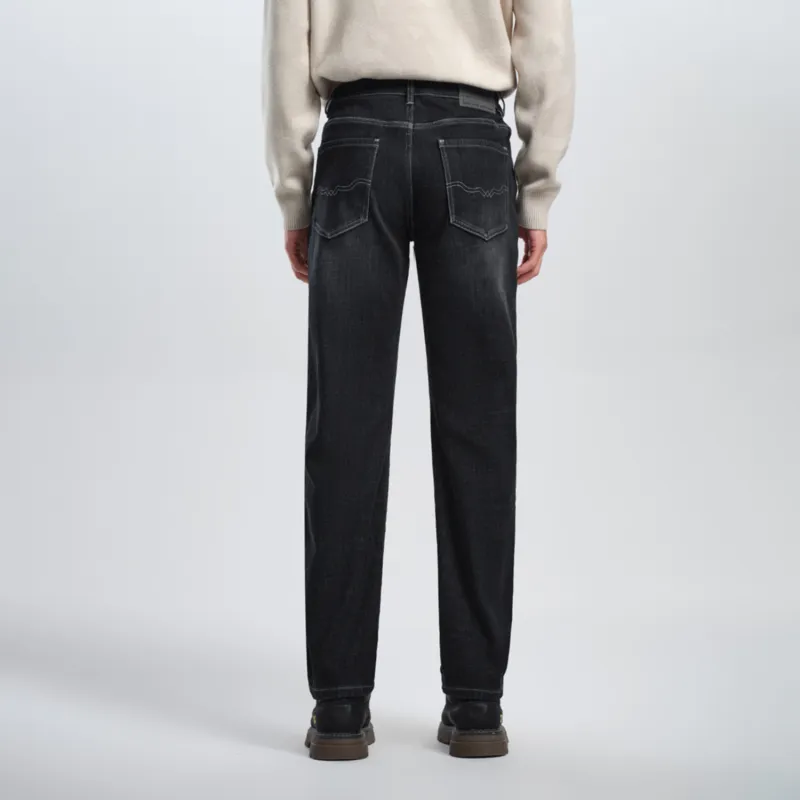 HLA Jeans Men Black Denim Gradient Dark 2M-5