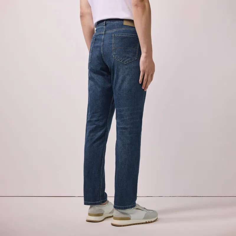 HLA Jeans Men Denim Blue Transitional Color Dark 05-4