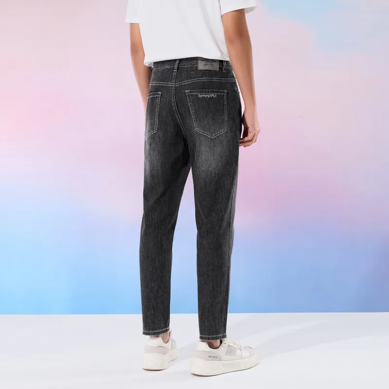 HLA Jeans Men's Black Bull Transition Color-3