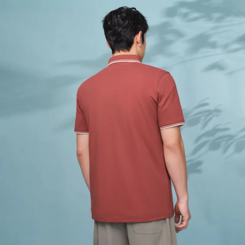 HLA Chinese Dragon Series Polo Shirt Men's-25