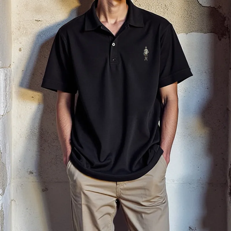 HLA Co authored Series By Artists Polo Shirt Men's-4