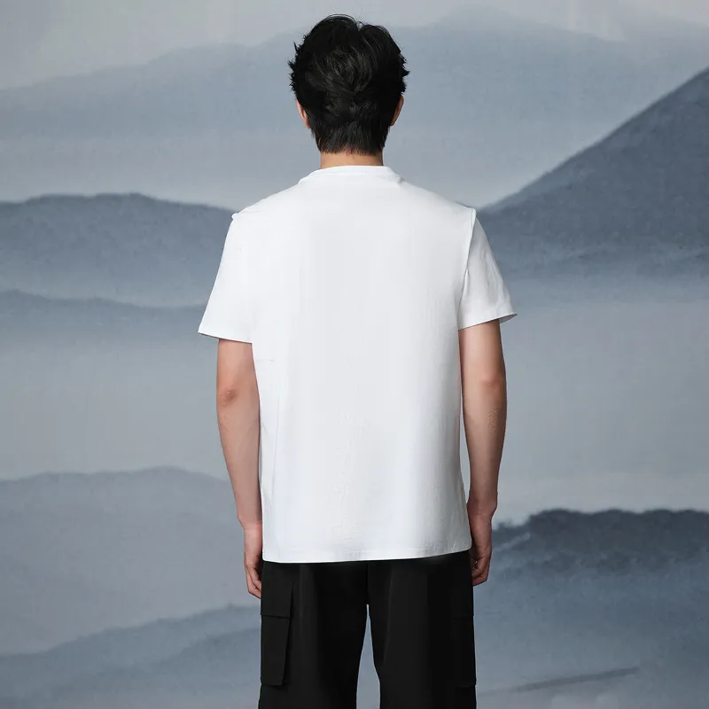HLA The Mountain Is Not In The High Series T Shirt Men's-17