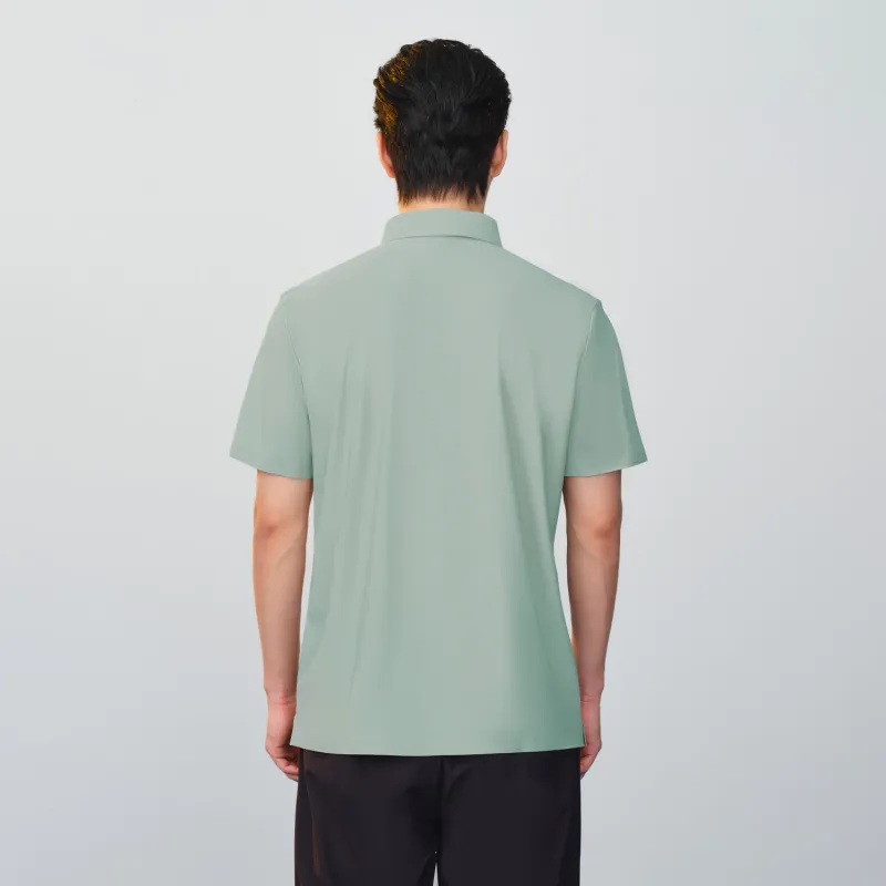 HLA Short Sleeve Polo Shirts Men's-2