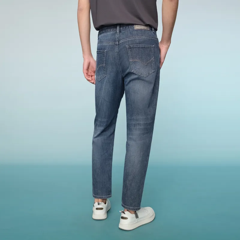 HLA Jeans Men Blue Gray Denim Gradient Medium 41-2