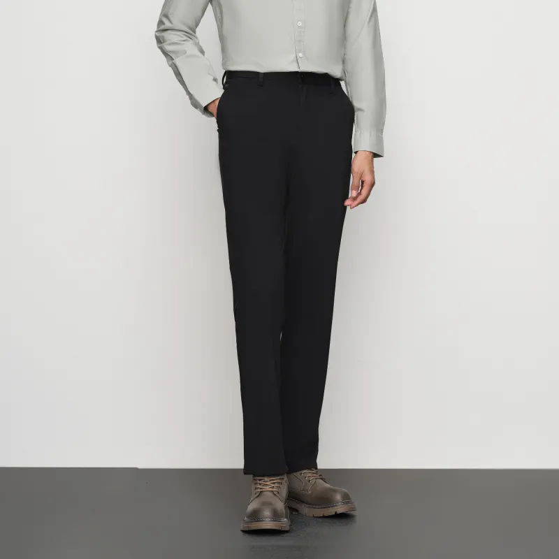 HLA Casual Pants Men Black C1-2
