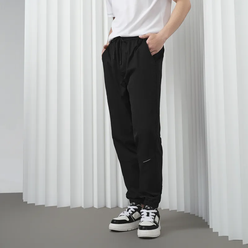 HLA Casual Pants Men Black 20-2