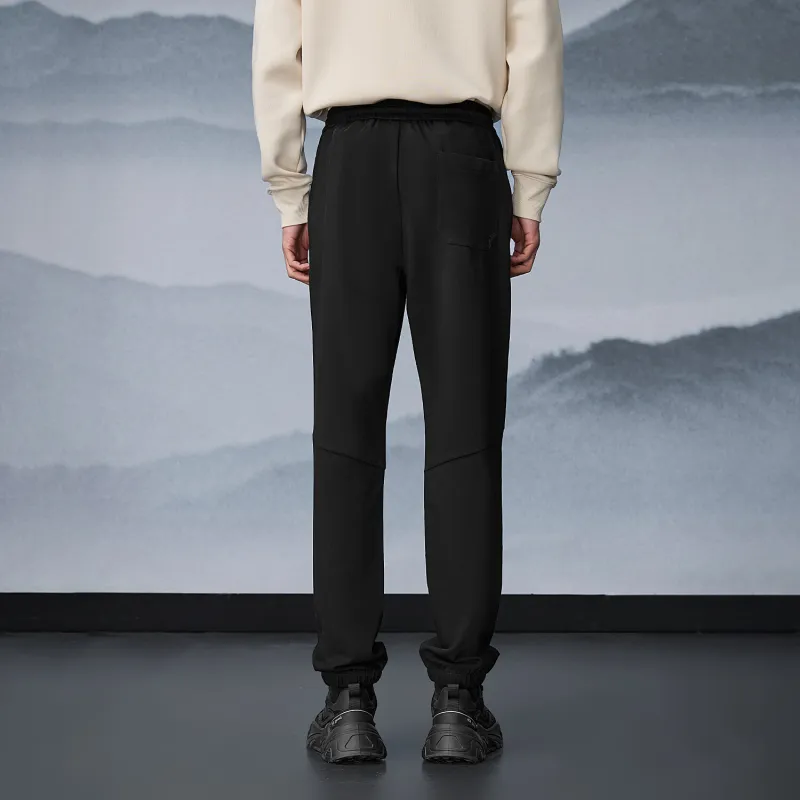 HLA The Mountain Is Not In The High Series Casual Pants Men-7
